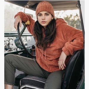 BILLABONG WARM REGARDS FLEECE WOMEN'S STONE ROSE